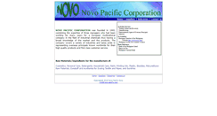 Desktop Screenshot of novo-pacific.com